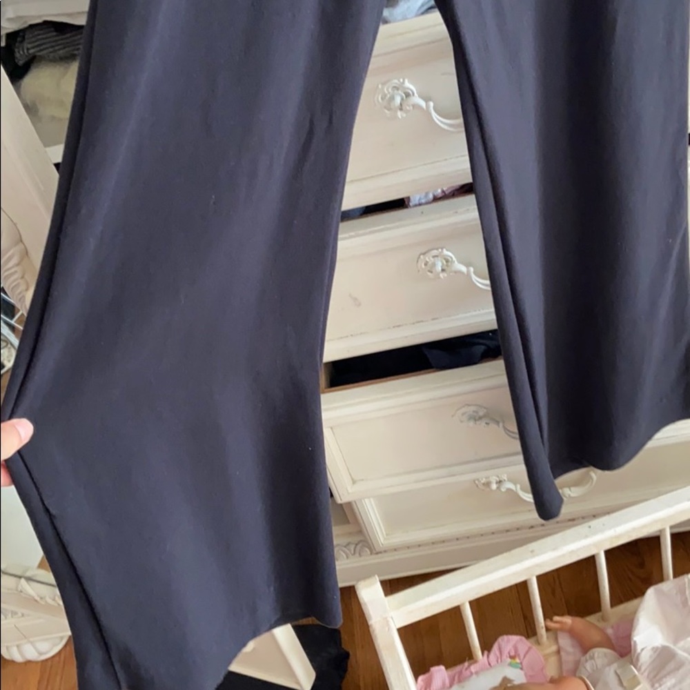 Black flared slacks - Picture 2 of 3